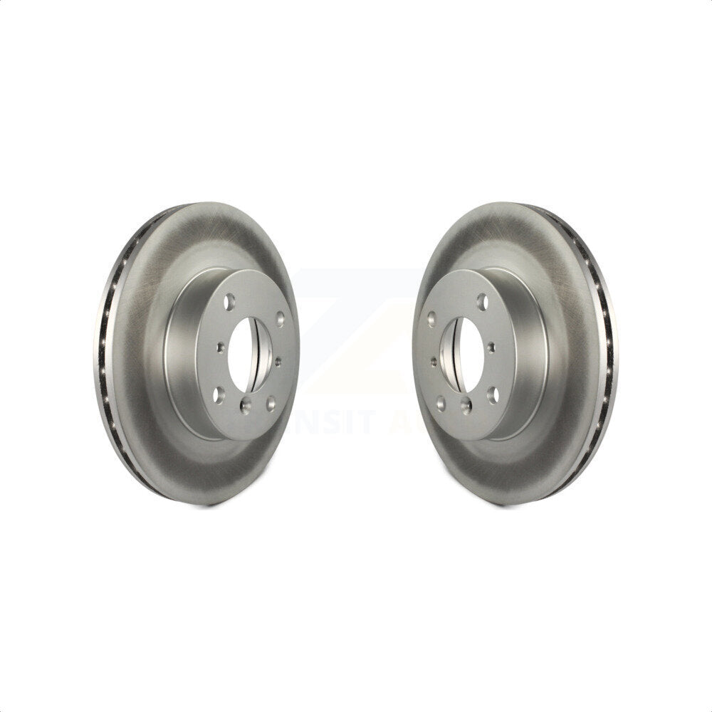 Front Coated Disc Brake Rotors Pair For Suzuki Aerio Esteem KG-100181