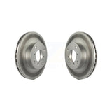 Front Coated Disc Brake Rotors Pair For Suzuki Aerio Esteem KG-100181