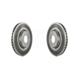Front Coated Disc Brake Rotors Pair For Saab 9-5 9-3 Saturn Astra KG-100185