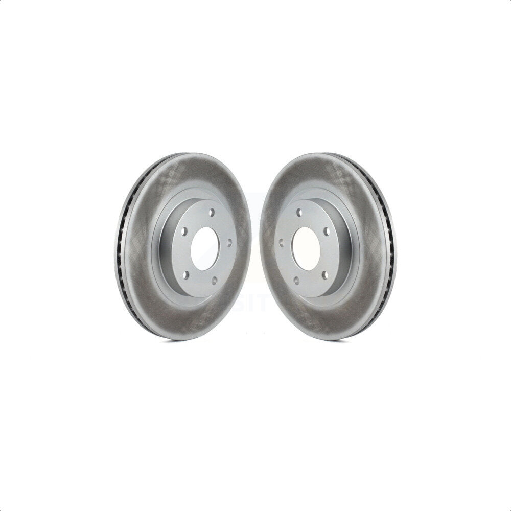 Front Coated Disc Brake Rotors Pair For Nissan Altima Maxima Infiniti I35 INFINITI KG-100189
