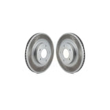 Front Coated Disc Brake Rotors Pair For Nissan Altima Maxima Infiniti I35 INFINITI KG-100189