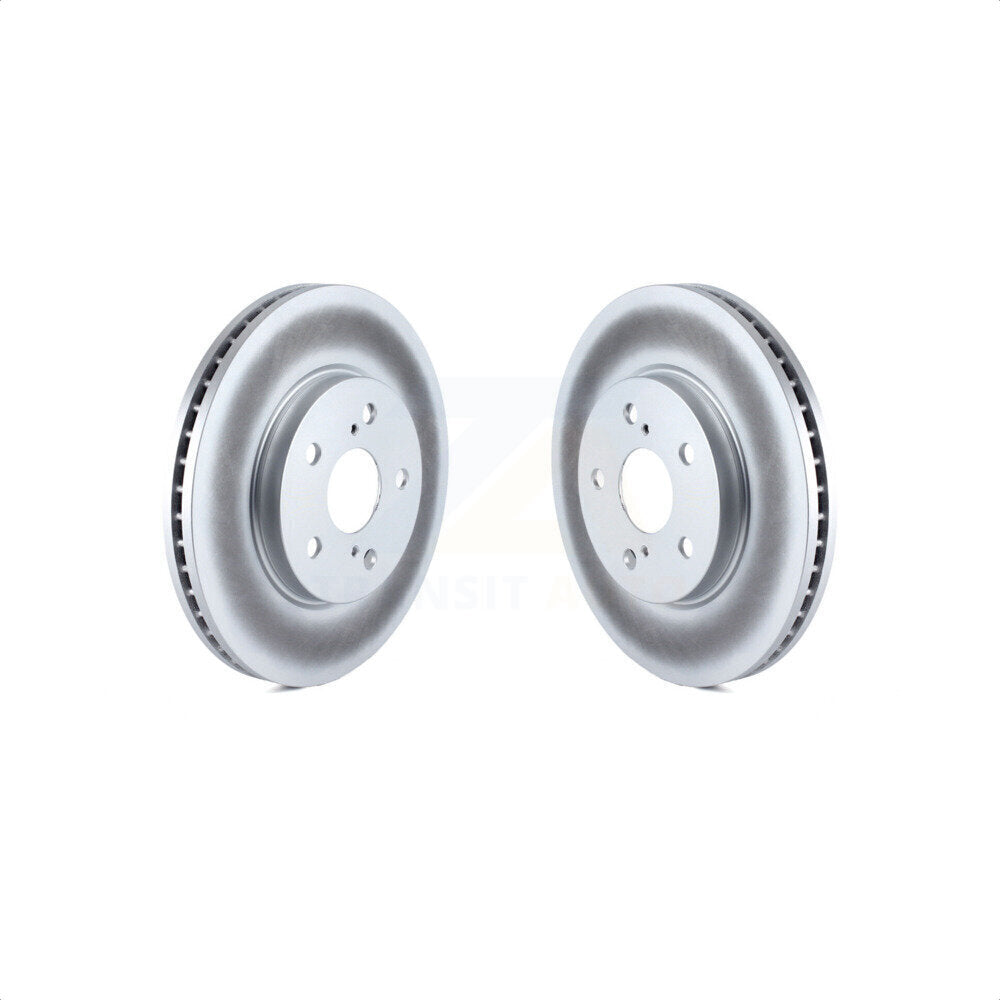 Front Coated Disc Brake Rotors Pair For Toyota Camry Sienna Avalon Solara Lexus ES300 KG-100190