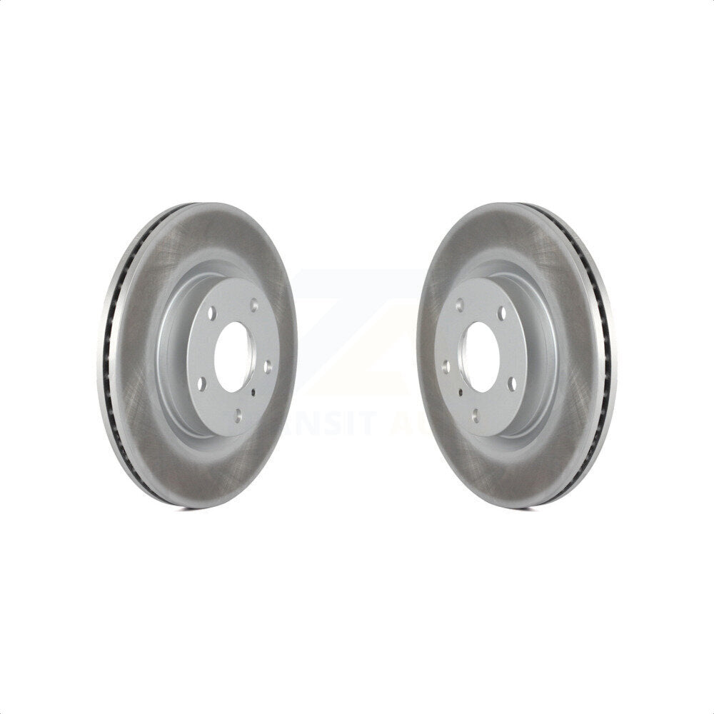 Front Coated Disc Brake Rotors Pair For Infiniti G35 Nissan 350Z INFINITI KG-100199