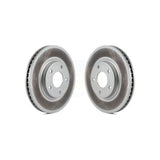 Front Coated Disc Brake Rotors Pair For Nissan Quest Pathfinder Infiniti Q45 M45 INFINITI KG-100200