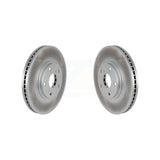 Front Coated Disc Brake Rotors Pair For Toyota Highlander KG-100203