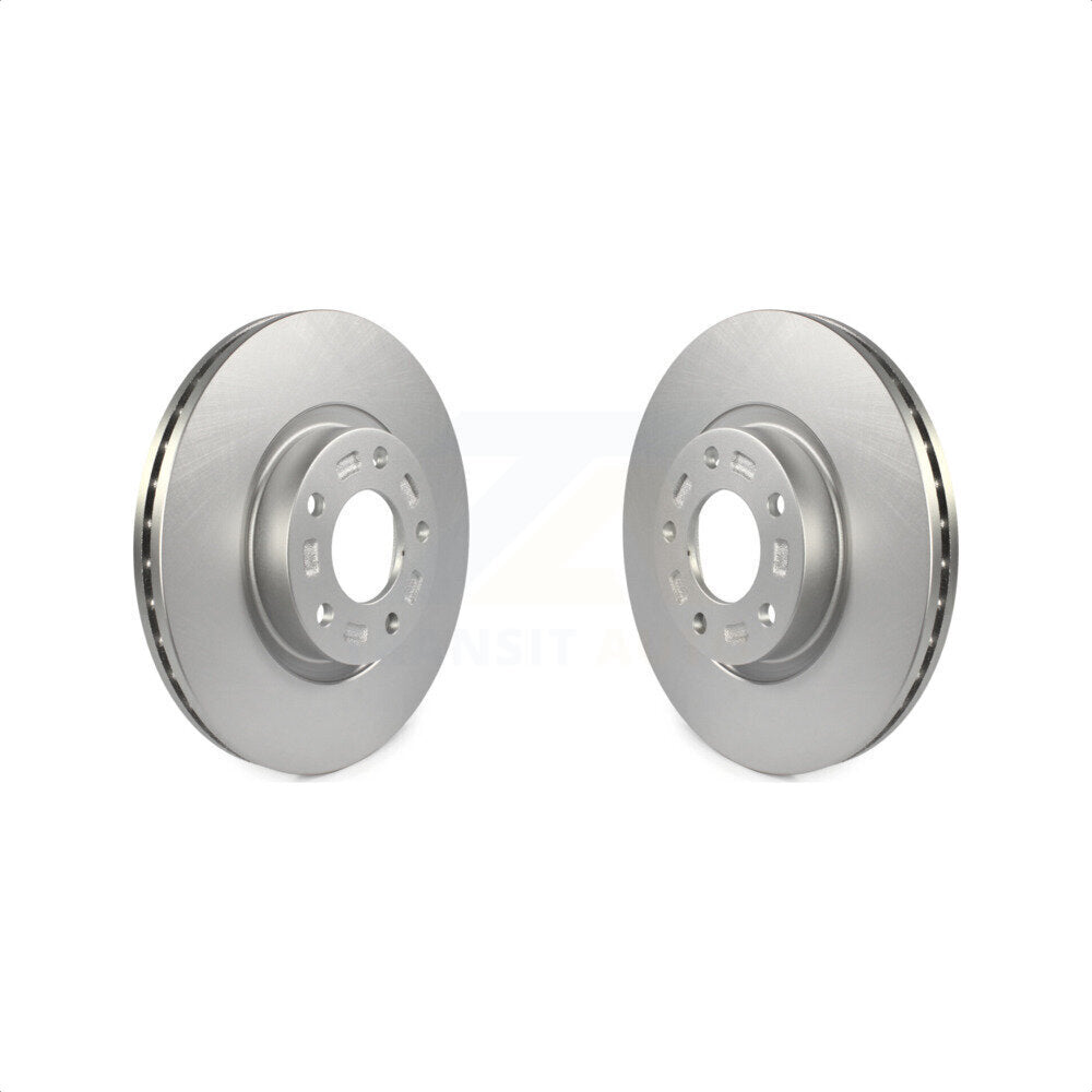 Front Coated Disc Brake Rotors Pair For Mazda 3 5 Sport KG-100214