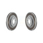 Front Coated Disc Brake Rotors Pair For 2003-2005 Mazda 6 KG-100215