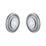 Front Coated Disc Brake Rotors Pair For 2005-2010 Honda Odyssey KG-100216