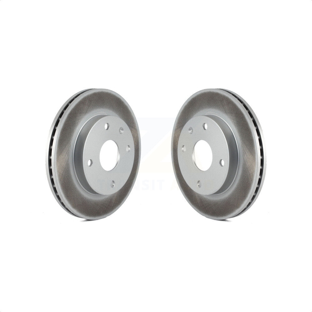 Front Coated Disc Brake Rotors Pair For Suzuki Forenza Reno Chevrolet Optra KG-100228