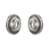 Front Coated Disc Brake Rotors Pair For BMW 530i 528i 525i 530xi 535xi xDrive 535i 528xi 525xi KG-100243