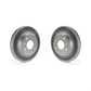 Front Coated Disc Brake Rotors Pair For Hyundai Accent Kia Rio Rio5 KG-100249