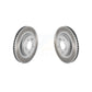 Front Coated Disc Brake Rotors Pair For Mitsubishi Galant Eclipse KG-100250