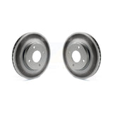 Front Coated Disc Brake Rotors Pair For Nissan Sentra Versa Cube KG-100270