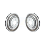 Front Coated Disc Brake Rotors Pair For Nissan Altima KG-100271