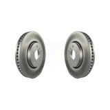 Front Coated Disc Brake Rotors Pair For Infiniti FX35 FX37 QX70 FX45 INFINITI KG-100273