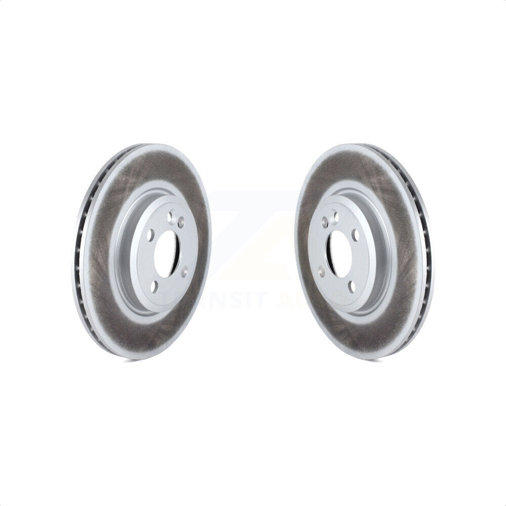 Front Coated Disc Brake Rotors Pair For Mini Cooper Countryman KG-100283