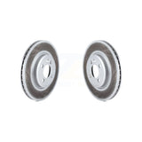 Front Coated Disc Brake Rotors Pair For Mini Cooper Countryman KG-100283