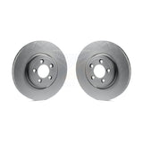 Front Coated Disc Brake Rotors Pair For Jaguar XF XJ8 S-Type XK Vanden Plas KG-100294