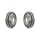 Front Coated Disc Brake Rotors Pair For Kia Forte Soul Koup Forte5 KG-100311