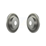 Front Coated Disc Brake Rotors Pair For Smart Fortwo KG-100322