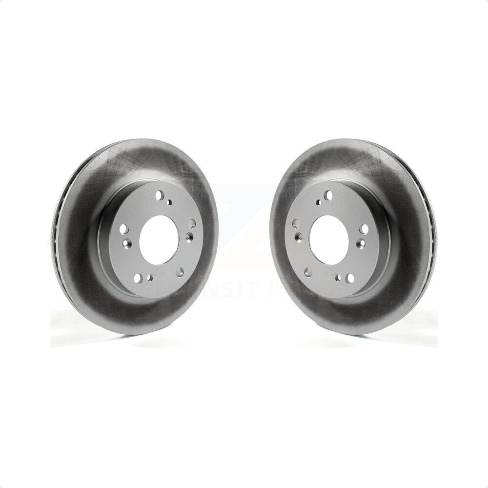 Front Coated Disc Brake Rotors Pair For Honda Civic Acura ILX KG-100338