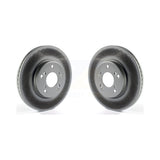 Front Coated Disc Brake Rotors Pair For Honda Accord HR-V CR-V KG-100349