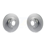 Front Coated Disc Brake Rotors Pair For BMW 328i xDrive 428i Gran Coupe 228i 330e KG-100355