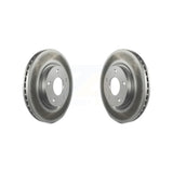 Front Coated Disc Brake Rotors Pair For Nissan Sentra KG-100359