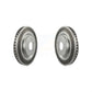 Front Coated Disc Brake Rotors Pair For Nissan Rogue KG-100365