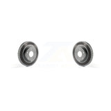 Front Coated Disc Brake Rotors Pair For Nissan Altima KG-100366