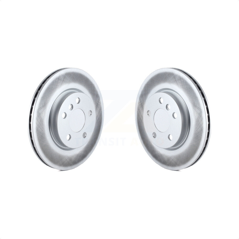Front Coated Disc Brake Rotors Pair For Mini Cooper Clubman KG-100367