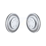 Front Coated Disc Brake Rotors Pair For Mini Cooper Clubman KG-100367