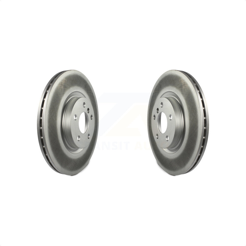 Front Coated Disc Brake Rotors Pair For BMW X1 Mini Cooper Countryman X2 228i xDrive Gran Coupe KG-100373