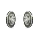Front Coated Disc Brake Rotors Pair For BMW X1 Mini Cooper Countryman X2 228i xDrive Gran Coupe KG-100373