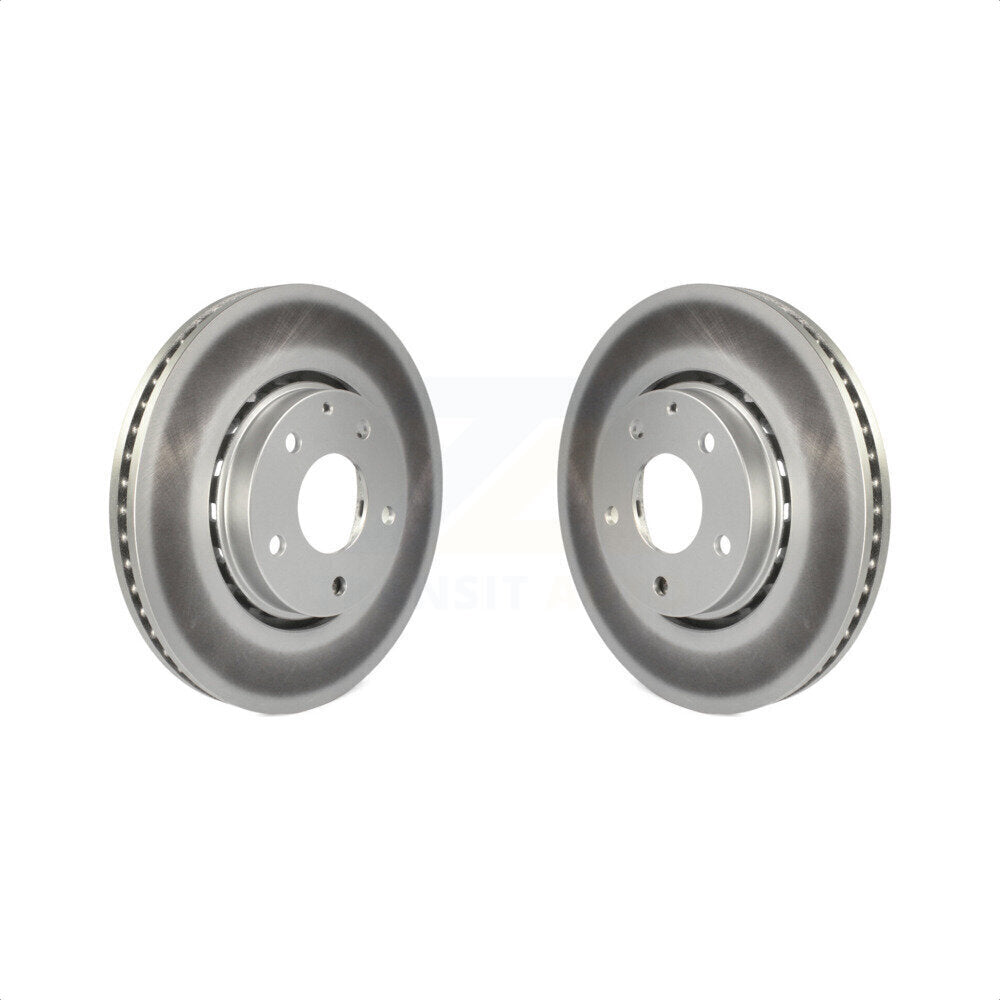 Front Coated Disc Brake Rotors Pair For Mazda CX-5 6 KG-100374