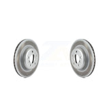 Front Coated Disc Brake Rotors Pair For BMW 528i xDrive Without Performance Brakes With 330mm Diameter Rotor KG-100375