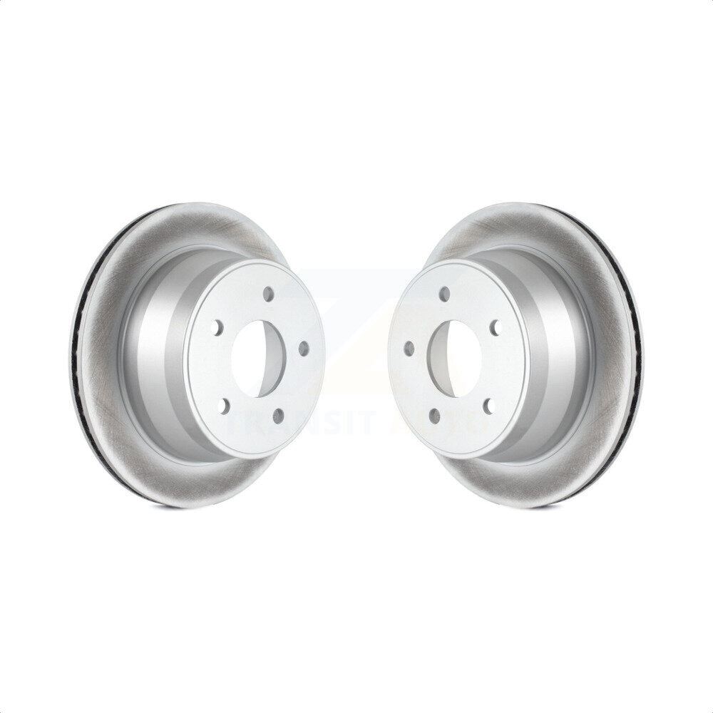 Rear Coated Disc Brake Rotors Pair For Chevrolet S10 Blazer GMC Sonoma Jimmy Oldsmobile Bravada Isuzu Hombre KG-100381