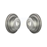 Rear Coated Disc Brake Rotors Pair For Chevrolet Trailblazer GMC Envoy EXT XL Buick Rainier Oldsmobile Bravada XUV SSR Isuzu Ascender Saab 9-7x KG-100388