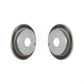 Rear Coated Disc Brake Rotors Pair For Buick Rendezvous Chevrolet Venture Pontiac Montana Aztek Oldsmobile Silhouette KG-100389