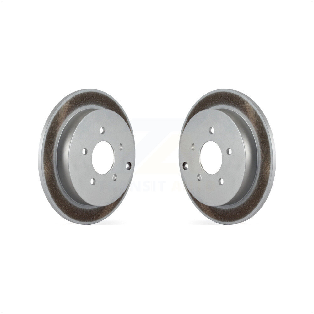 Rear Coated Disc Brake Rotors Pair For Buick Rendezvous Chevrolet Venture Pontiac Montana Aztek Oldsmobile Silhouette KG-100389