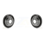 Rear Coated Disc Brake Rotors Pair For Chevrolet Malibu Pontiac G6 Cobalt Saturn Ion HHR Aura G5 Pursuit KG-100392