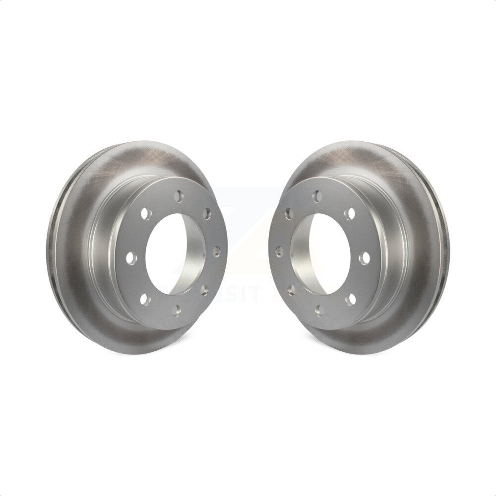 Rear Coated Disc Brake Rotors Pair For Chevrolet Express 3500 2500 GMC Savana KG-100398