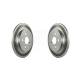 Rear Coated Disc Brake Rotors Pair For Toyota Corolla Prius Matrix Prime Pontiac Vibe Lexus CT200h Plug-In AWD-e KG-100407