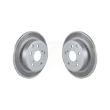 Rear Coated Disc Brake Rotors Pair For Toyota Matrix Pontiac Vibe KG-100408
