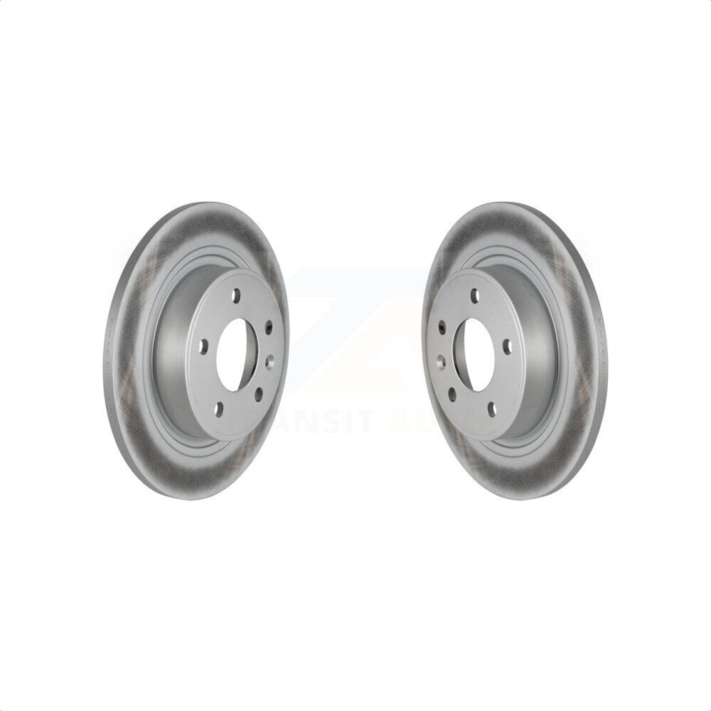 Rear Coated Disc Brake Rotors Pair For Chevrolet Cruze Buick Verano Volt Cascada Cadillac ELR Orlando KG-100418