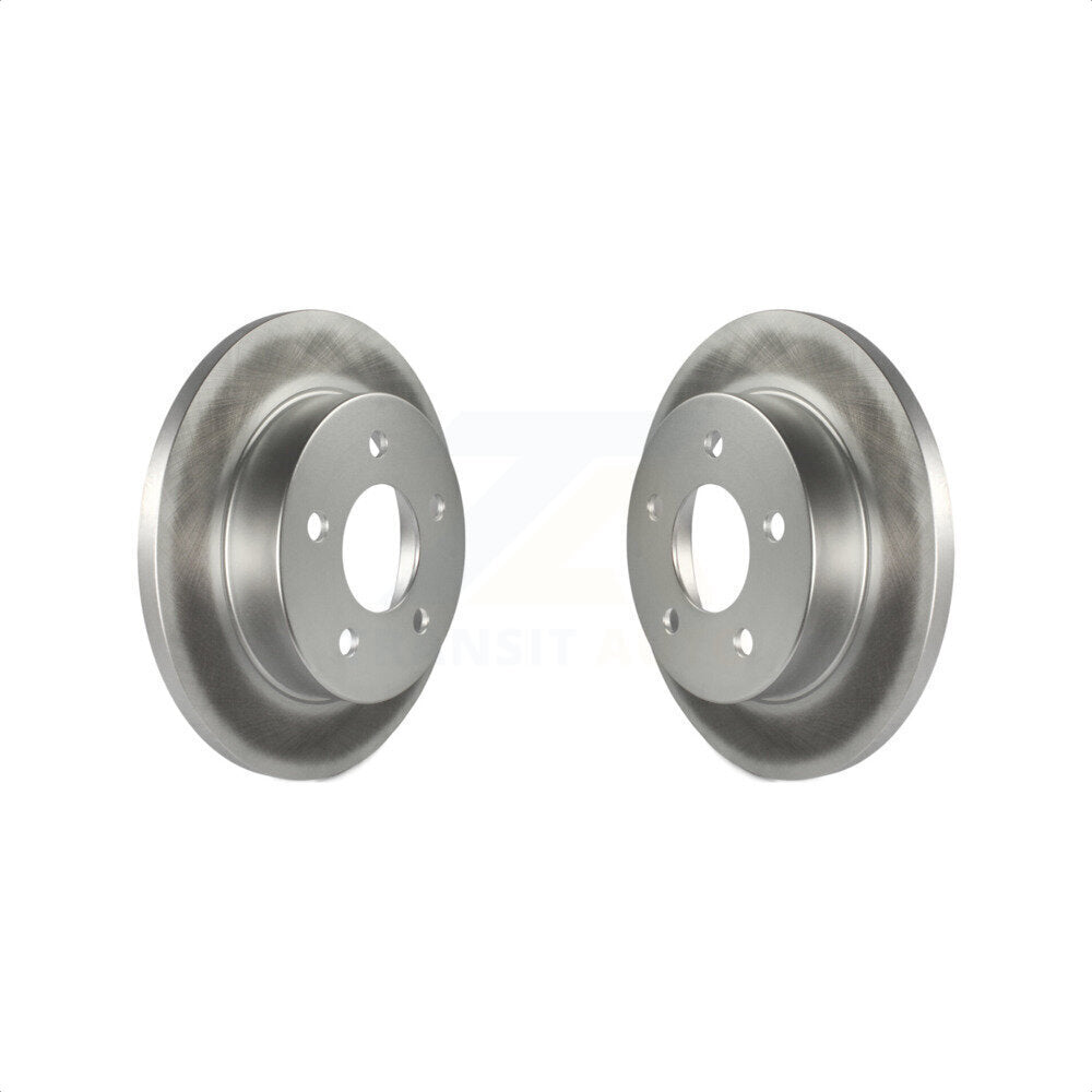 Rear Coated Disc Brake Rotors Pair For Ford Mustang KG-100424