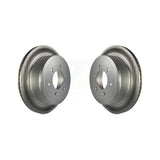 Rear Coated Disc Brake Rotors Pair For Ford F-150 Lincoln Mark LT KG-100436