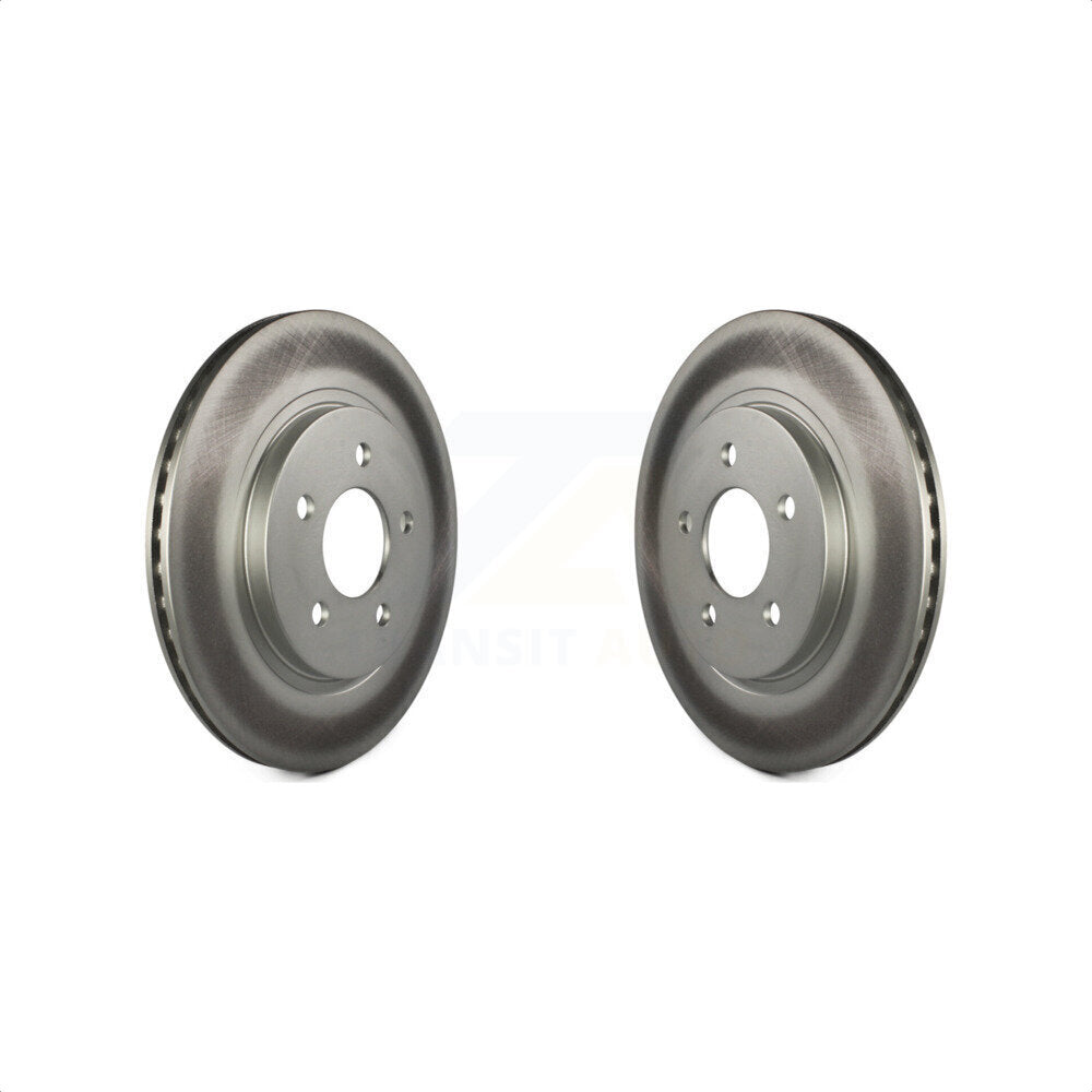 Rear Coated Disc Brake Rotors Pair For Ford Mustang KG-100440