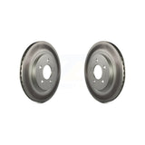 Rear Coated Disc Brake Rotors Pair For Ford Mustang KG-100440