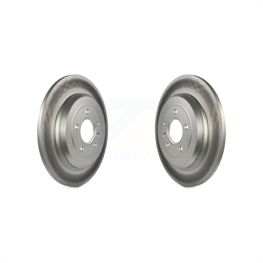 Rear Coated Disc Brake Rotors Pair For Ford Explorer Edge Taurus Flex Lincoln Five Hundred MKX Freestyle Mercury MKS Montego MKT X Sable KG-100447